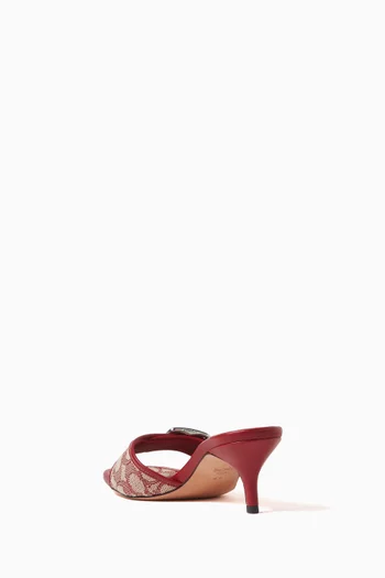 Margot 55 Signature Sandals in Jacquard