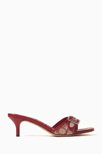Margot 55 Signature Sandals in Jacquard