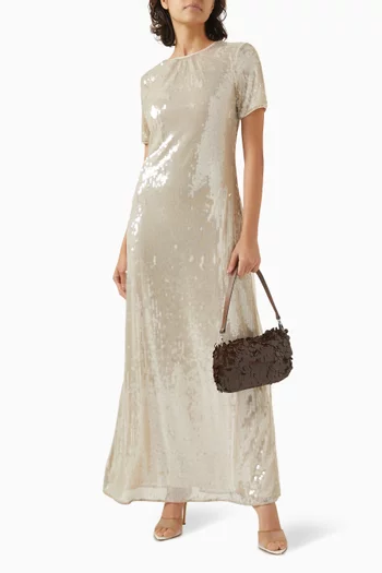 Safi Sequin-embellished Maxi Dress