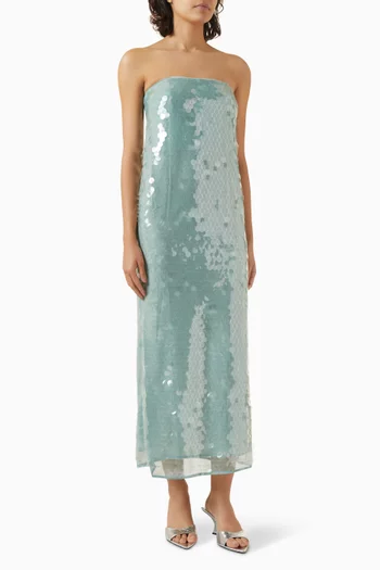 Casey Sequin-embellished Maxi Dress