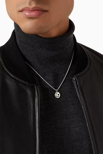 Sapphire Kimchi Pendant Necklace in Sterling Silver