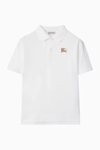 Polo Shirt in Cotton Pique