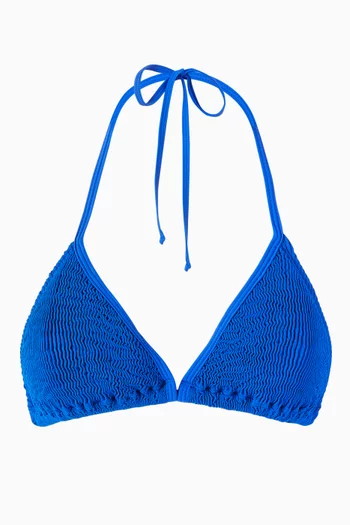 Bow Triangle Bikini Top