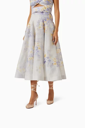 Cassia 100 Lace-up Pumps in Crepe-satin