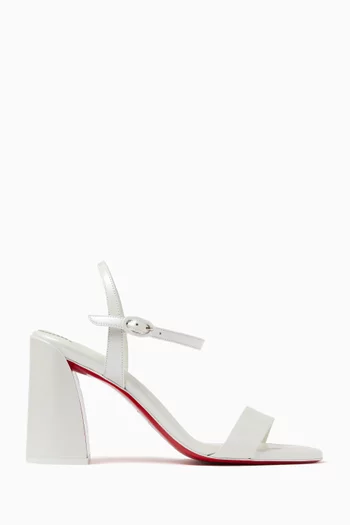 Miss Jane 85 Sandals in Pearlescent Nappa Leather