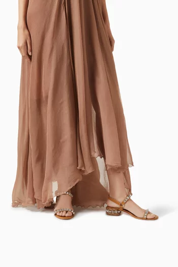 Pyrasand 30 Sandals in Wax Calf Leather