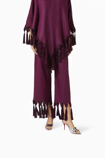 حذاء ميس زي مفتوح من الخلف بكعب 80 مم جلد لامع