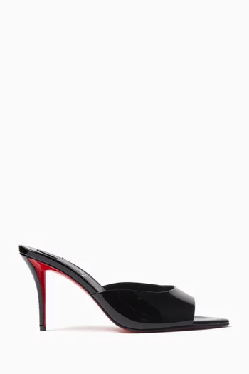 Miss Z 80 Mule Sandals in Patent Leather