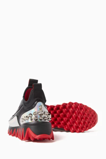 Mini Sharkyloub Sneakers in Calf Leather