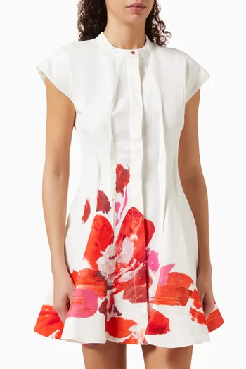 Chapelhill Mini Dress in Viscose Blend