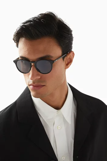 New Depp Round Sunglasses in Acetate