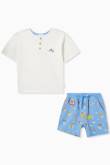 Submarine Co-ord Set in Organic Cotton