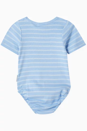 Doggy Applique Bodysuit in Organic Cotton