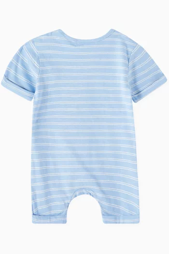 Sail Away Short Growsuit in Organic Cotton