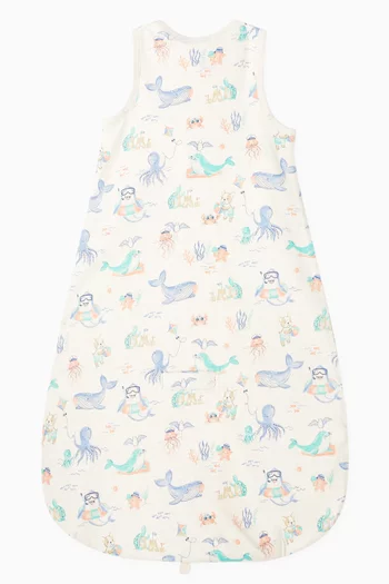 Splish Splash Sleeping Bag in Organic Cotton