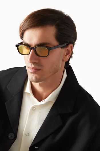 Le Bucheron D-frame Sunglasses in Acetate