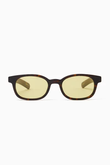 Le Bucheron D-frame Sunglasses in Acetate