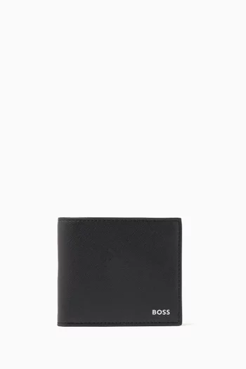 Zair Bi-fold Wallet in Leather