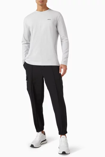Logo Long-sleeve T-shirt in Cotton-jersey