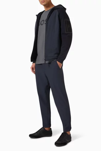 Desert Zip Hoodie Jacket in Nylon