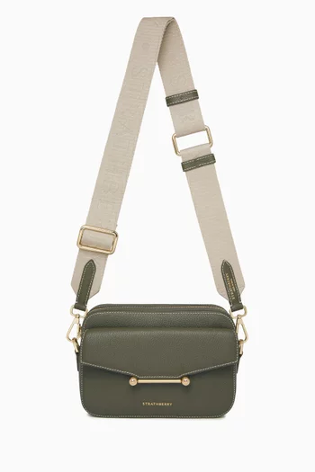 Mosaic Camera Bag in Grained Calfskin
