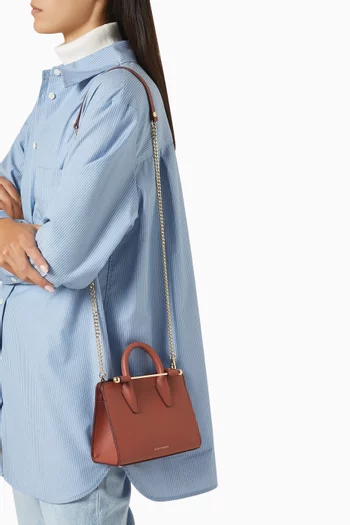Nano Tote Bag in Smooth Calfskin