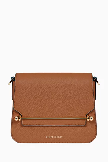 Ace Mini Crossbody Bag in Grained Leather