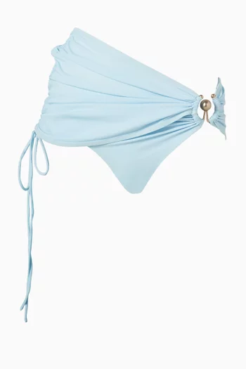 قطعة بيكيني سفلية أوربت بنمط تنورة وكشكش ليكرا