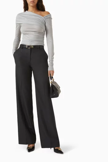 Draped Top in Jersey