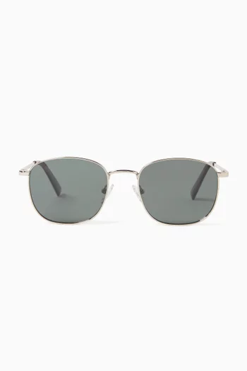 Neptune Deux Sunglasses in Metal