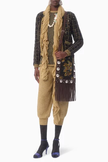 Sequin Jacket in Mohair-blend