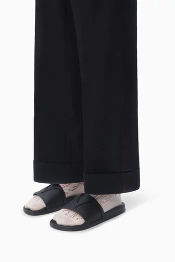 Coolside Slide Sandals in Rubber