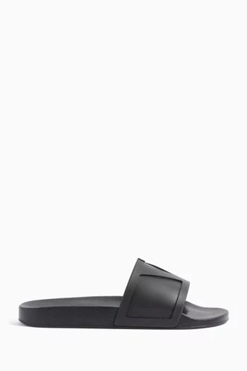 Coolside Slide Sandals in Rubber