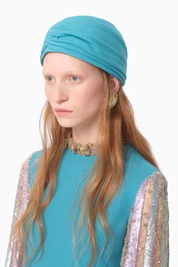 Rigid Turban in Wool