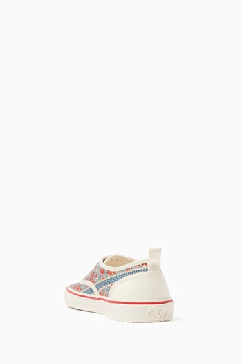 Nojoke Sneakers in Voyage Imaginaire Fabric