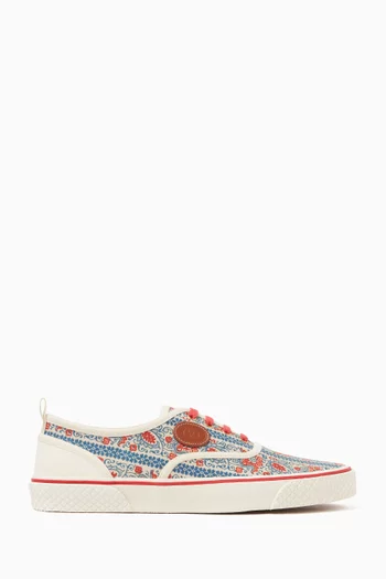 Nojoke Sneakers in Voyage Imaginaire Fabric