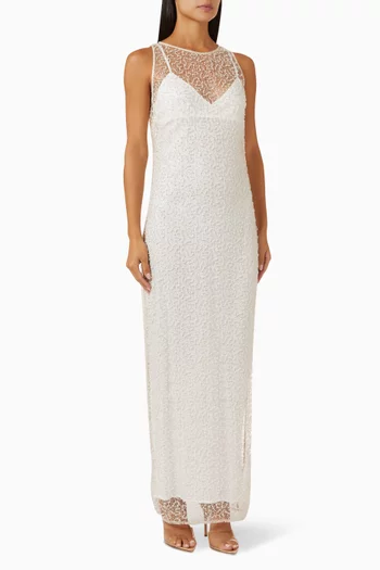 Kaia Beaded Maxi Dress