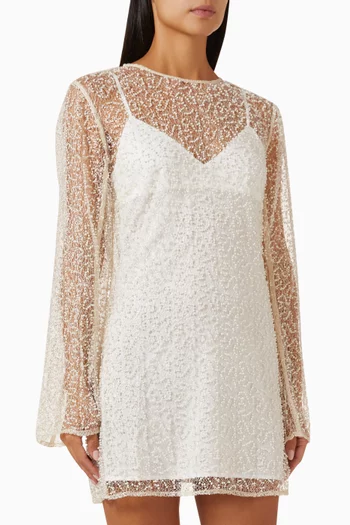 Aria Beaded Mini Dress