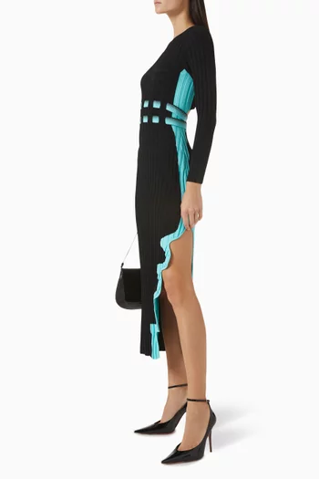 Aster Pleated Dress