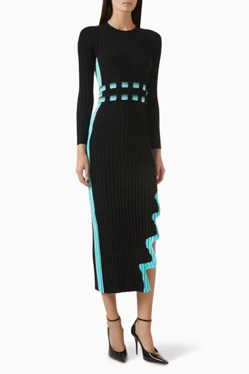Aster Pleated Dress
