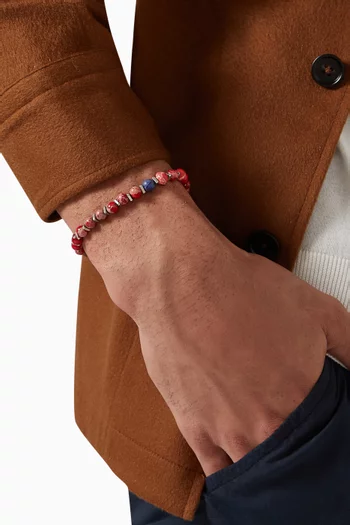 The Morgan Bracelet in Silver-plated Brass