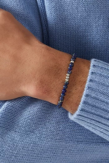 The Morgan Bracelet in Silver-plated Brass