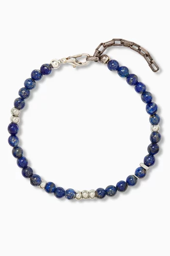 The Morgan Bracelet in Silver-plated Brass