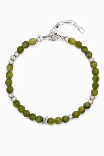 The Morgan Bracelet in Silver-plated Brass