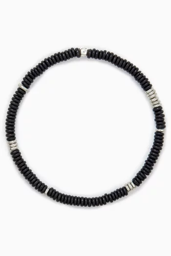 The Ocean Bracelet in Silver-plated Brass