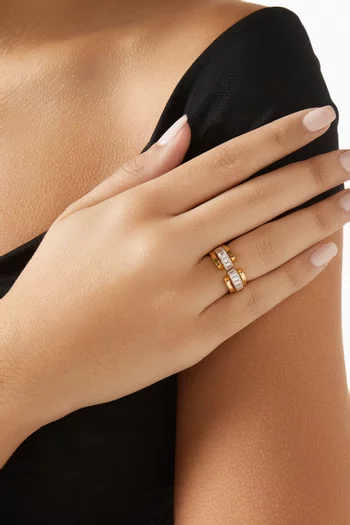 Legendary Ring in 24kt Gold-plated Sterling Silver