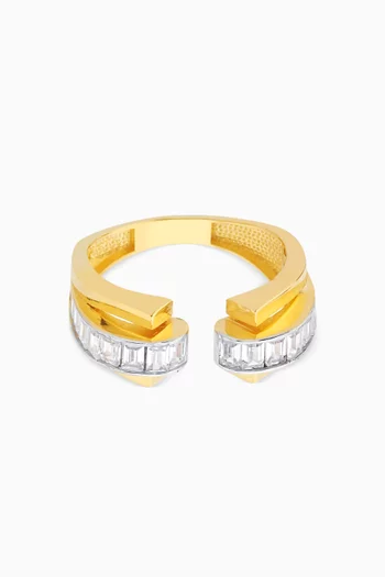 Legendary Ring in 24kt Gold-plated Sterling Silver