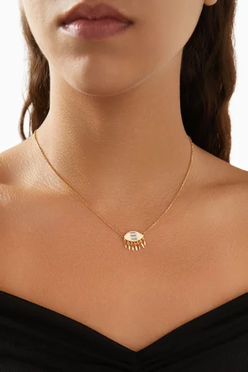 Glow Getter Necklace in 24kt Gold-plated Sterling Silver