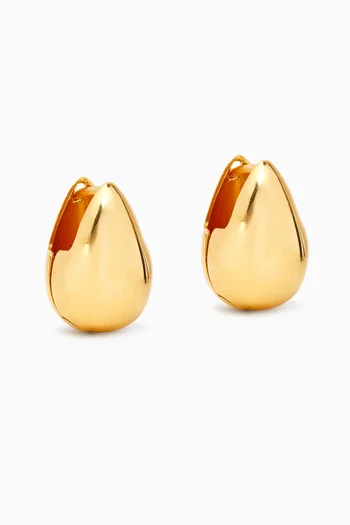 Drop Earrings in 24kt Gold-plated Sterling Silver