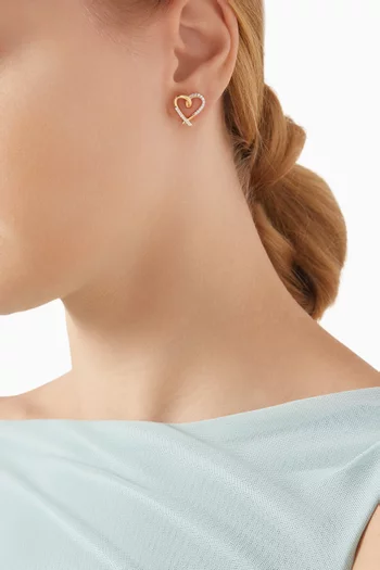 Lovelies Stud Earrings in 24kt Gold-plated Sterling Silver